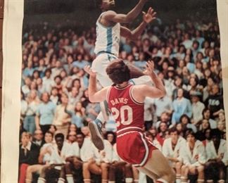 Phil Ford Basketball Poster