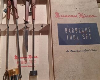 Vintage Duncan Hines Barbecue Set