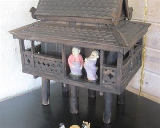 Miniature Wooden House.