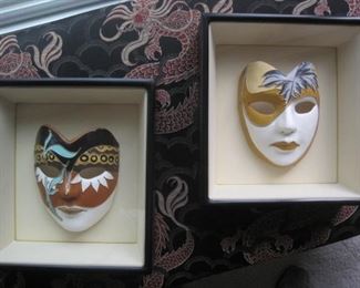 Framed Masks.