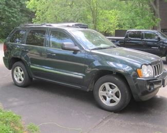 2005 Jeep Grand Cherokee Limited with a 5.7 Litre Hemi.  Buy it now for $3,950.   160,000 miles.  Lots of power, great for towing.