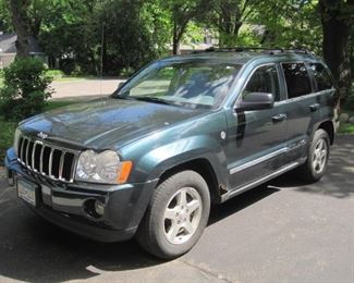 2005 Jeep Grand Cherokee Limited with a 5.7 Litre Hemi.  Buy it now for $3,950.   160,000 miles.  Lots of power, great for towing.