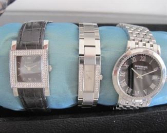 Gucci and Raymond Weil Watches