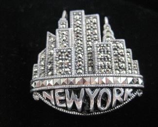 Judith Jack New York Pin.