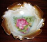 Hand painted porcelain bowl.