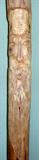 Hand carved cane.