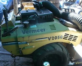Vermeer trencher and trailer-runs great