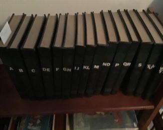 Vintage set of encyclopedias 