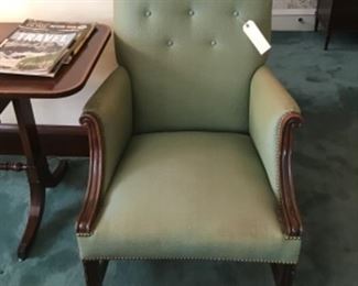 Handsome Vintage Georgian Style Chair 