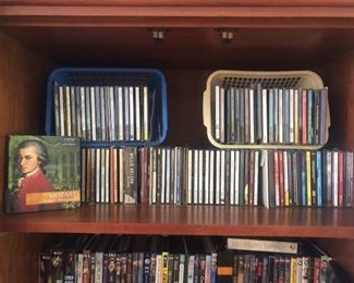 DVD, CD, and VHS Collection 