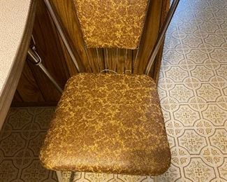 Mid Century Chrome Frame Side Chair (4)