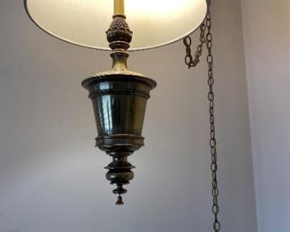 Vintage  Steffel  Hanging Swag Light (2)