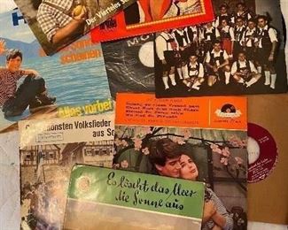 Vintage 45's in German