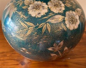 Vintage  Rosenthal Green Vase Design by Walter Mutze