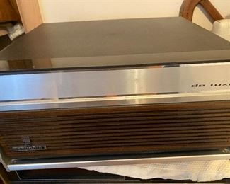 Vintage GrundigTK 245 Deluxe. Wording is in German. Reel Reel with Case