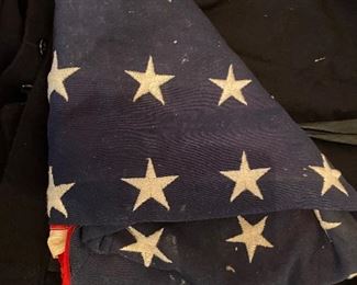Vintage 48 Star Flag, Folded