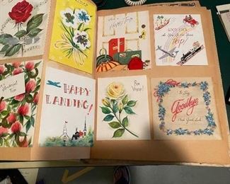 Vintage Cards Scrapbooks
