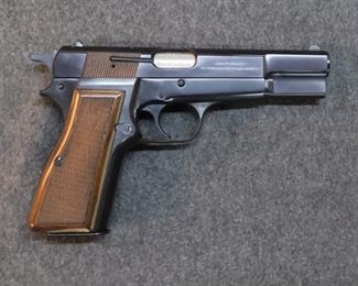 598 RSV BROWNING HI POWER, 9MM, unfired