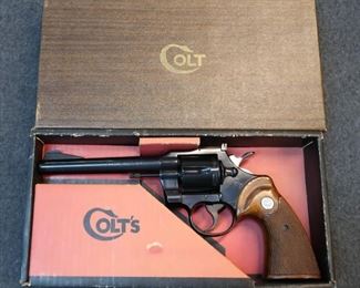 Item # 615 Colt Officers Model Match Revolver, .22 Cal.