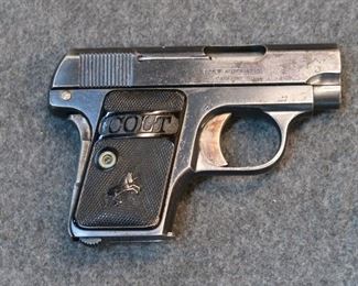 640 RSV COLT MODEL 1908 VEST POCKET, .25ACP