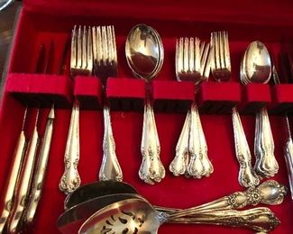 SILVER PLATE FLATWARE