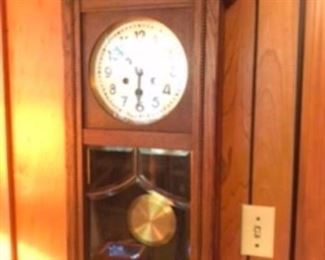 Art Deco wall clock