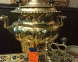 $120 Brass samovar