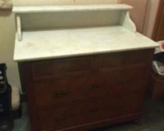 $295 19th century European Vanity - modernize by adding a sink on top - 37”L x 33”D x 37”H