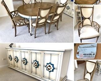 Pre-Sale price $800.00 for the complete dining set. If interested please send a text message to 224-415-1525