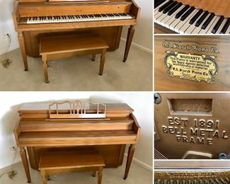 Pre-sale price is $500 for the Starck Piano. The serial number is 149378. If interested please send a text message to 224-415-1525