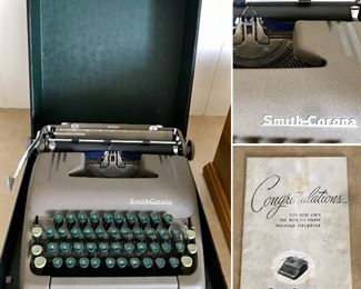 Pre-sale price $120 for the Smith Corona type writer. If interested please send a text message to 224-415-1525