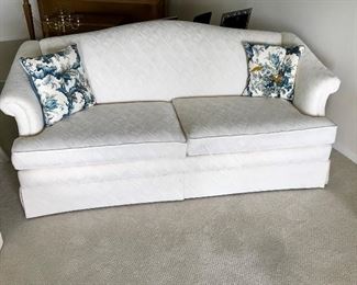 Pre-sale price $550 for a pair of Smithe Craft sofas. If interested please send a text message to 224-415-1525