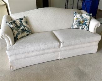 Pre-sale price $550 for a pair of Smithe Craft sofas. If interested please send a text message to 224-415-1525
