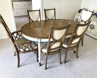 Pre-Sale price $800.00 for the complete dining set. If interested please send a text message to 224-415-1525