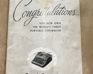 Pre-sale price $120 for the Smith Corona type writer. If interested please send a text message to 224-415-1525