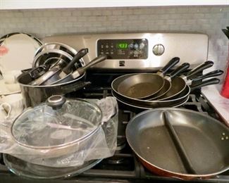 Lots of pots and pans