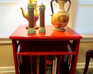 Vintage record cabinet