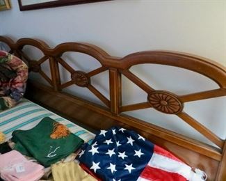Mid Century king size headboard