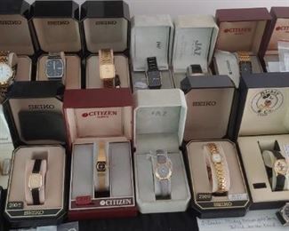 Watch collection   Seiko, Citizen and more
