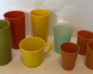 Lot #27, Plastic cups, $6