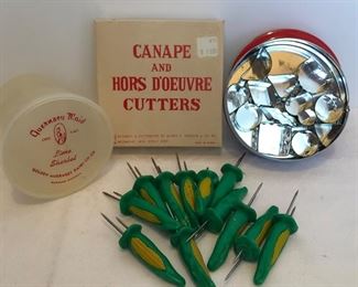 Lot #83, Cutters and cob holders, $6