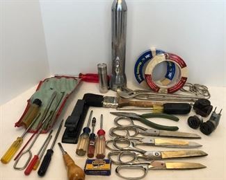 Lot #93, Kitchen junk drawer tools, $22/all
