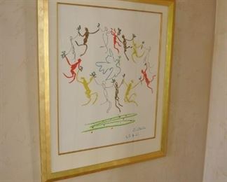 1960's PICASSO  - Dance of Youth - 25-7-61  signed in the plate