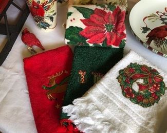 CHRISTMAS TOWELS