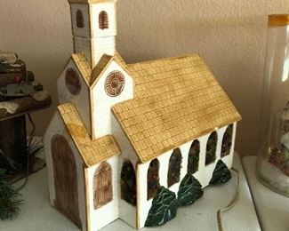LIGHTED CHURCH