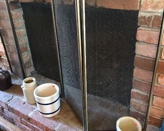 FIREPLACE SCREEN