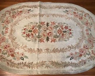 VINTAGE HOOKED RUGS - LARGER SIZE