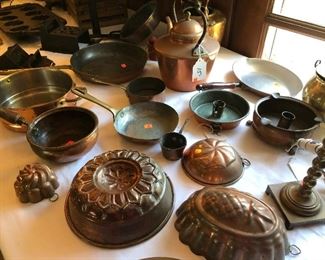 COPPER COOKWARE & MOLDS