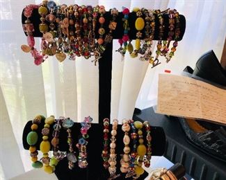 STERLING & GEMSTONE BRACELETS