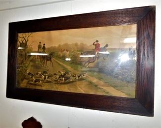 I believe its an early print. Nice frame. Clean
